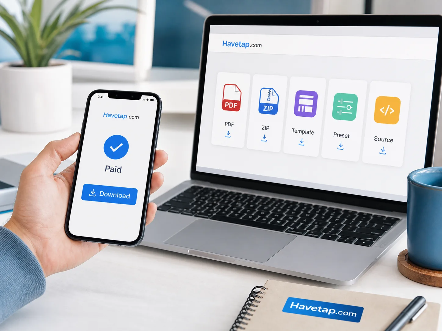 Digital products preview